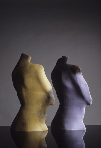 Backs, 1984, ceramic