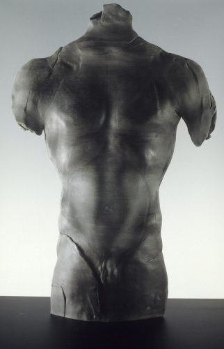 Black Male Figure, 1988, ceramic