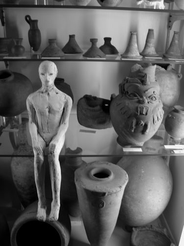 Figures in the Petrie Museum, 2006, ceramic
