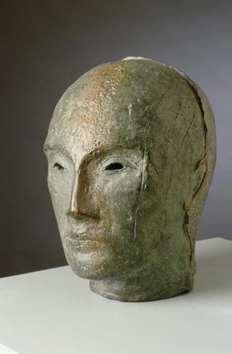 Glyptotek Head, 2002, bronze