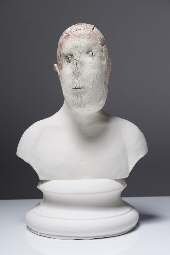 Tired Person, 2015, 
ceramic