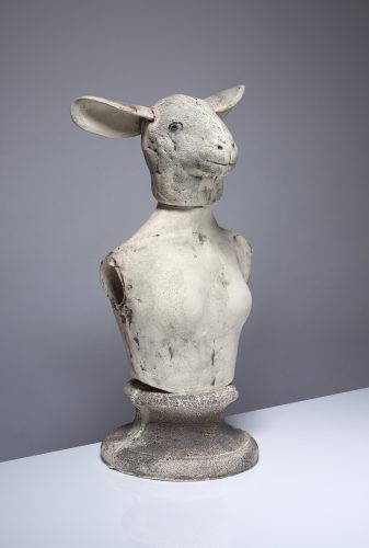 Clever Sheep, 2015, ceramic