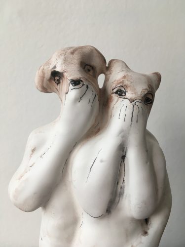 OMG (detail) 2019, ceramic