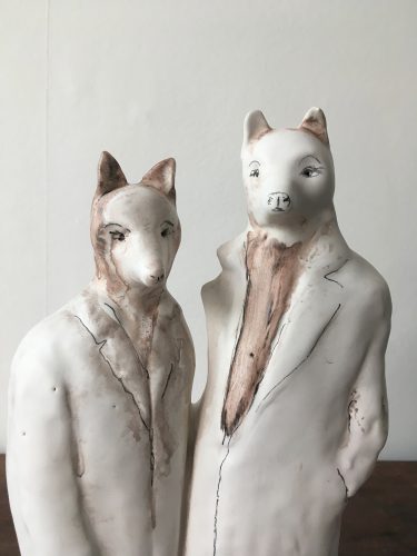 Elementary (detail), 2019, ceramic