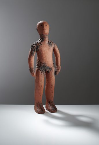 Red Burryman, 2019, ceramic